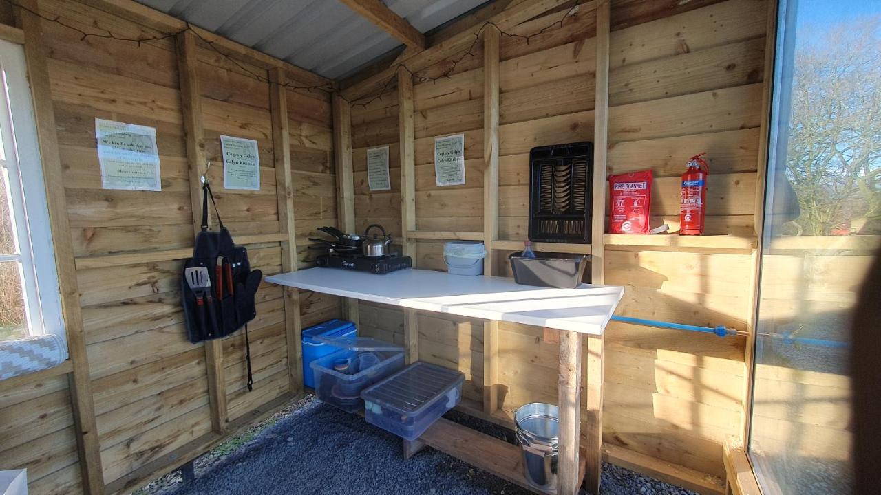 Hotel Calon Y Goedwig Glamping Llandovery Zewnętrze zdjęcie