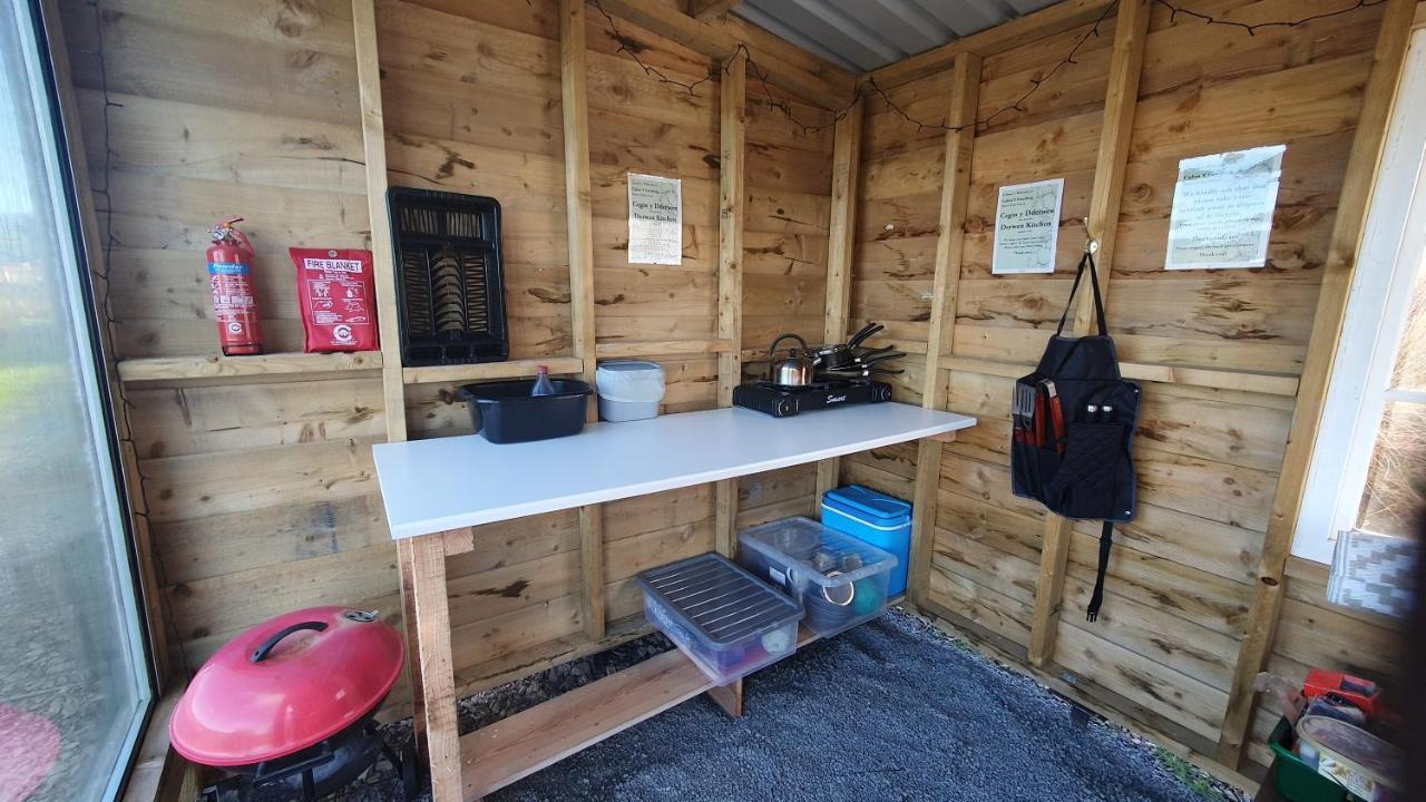 Hotel Calon Y Goedwig Glamping Llandovery Zewnętrze zdjęcie