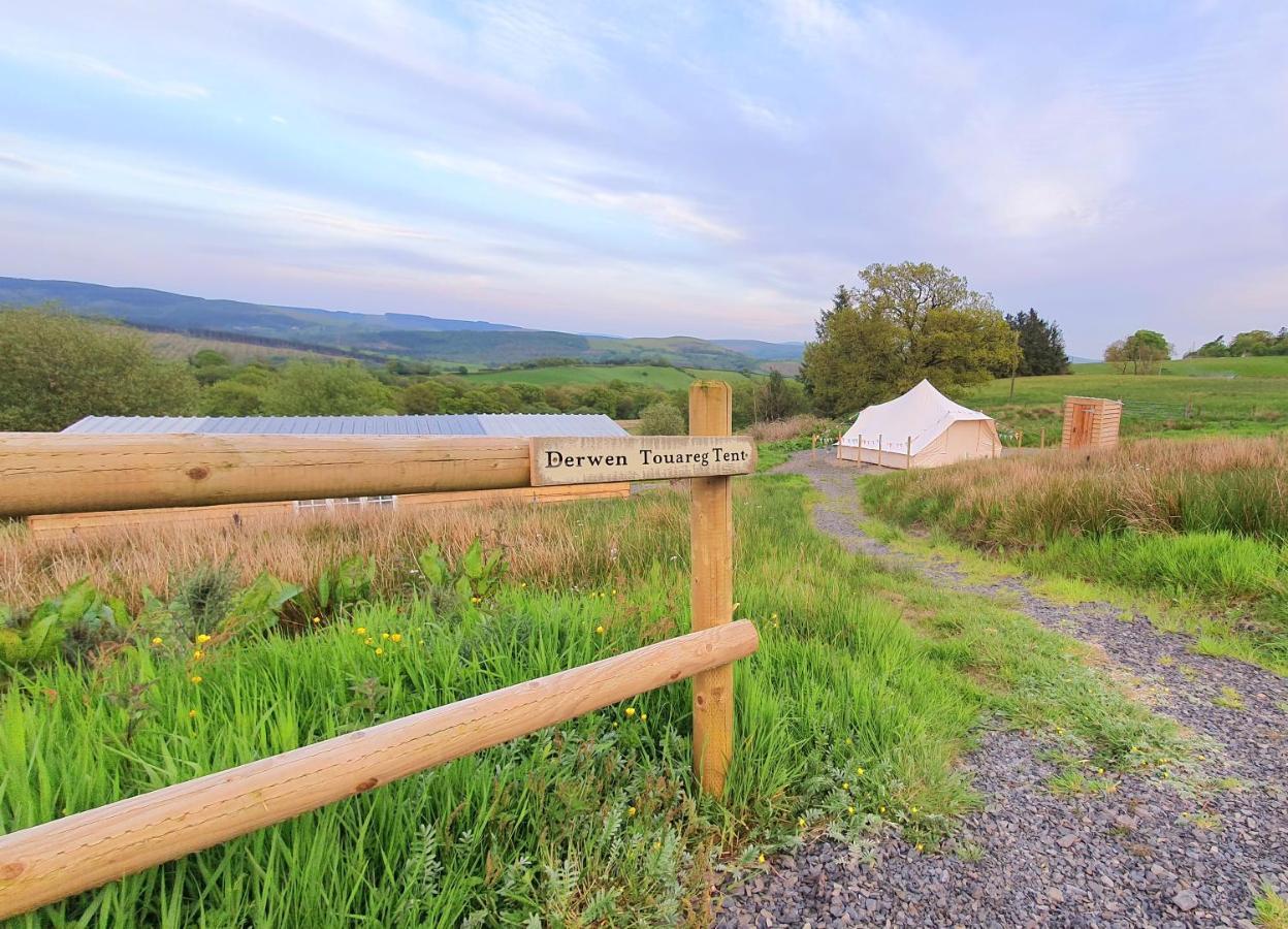 Hotel Calon Y Goedwig Glamping Llandovery Zewnętrze zdjęcie