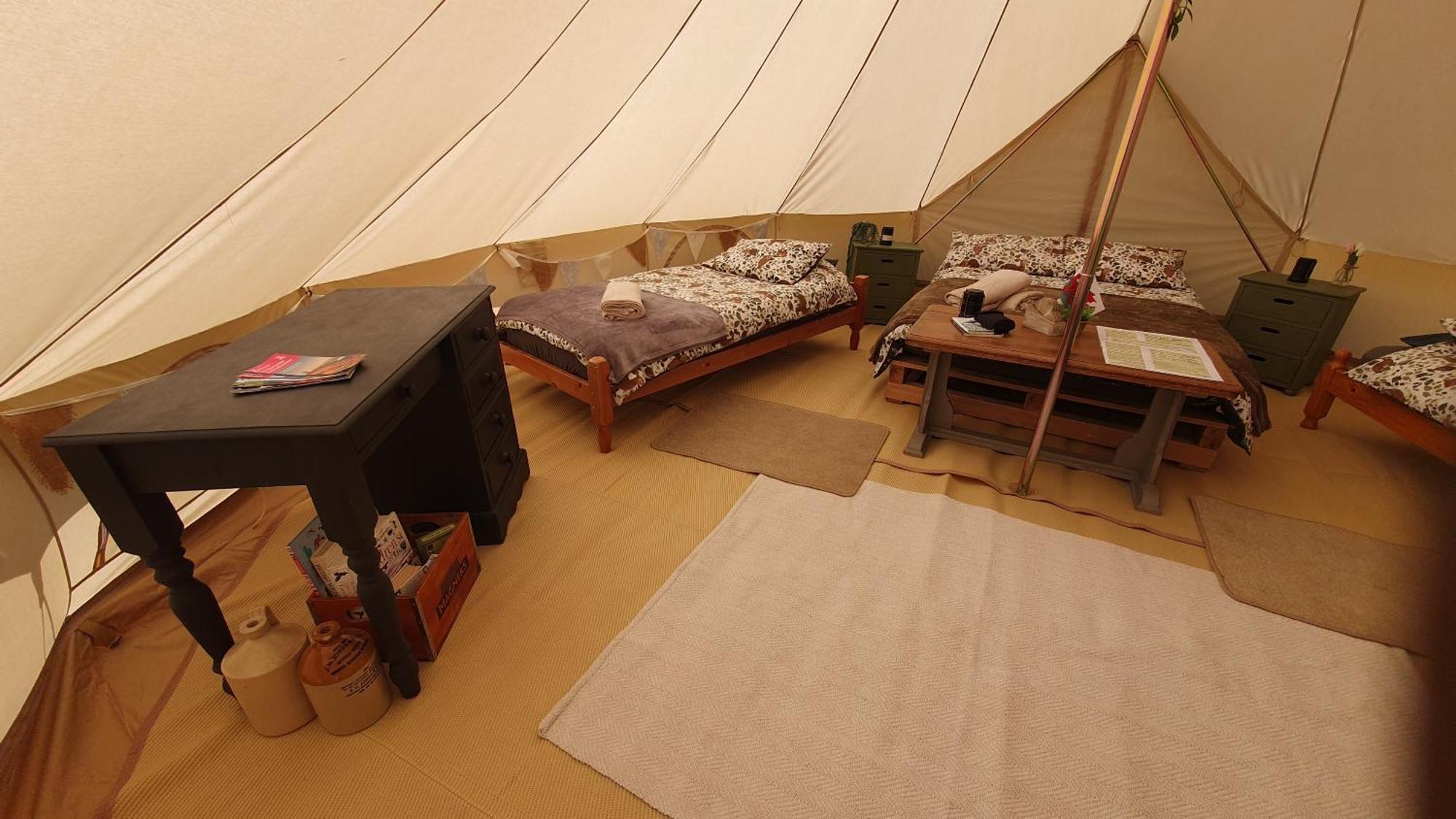 Hotel Calon Y Goedwig Glamping Llandovery Zewnętrze zdjęcie