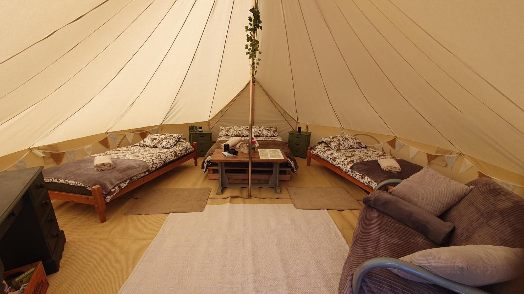 Hotel Calon Y Goedwig Glamping Llandovery Zewnętrze zdjęcie
