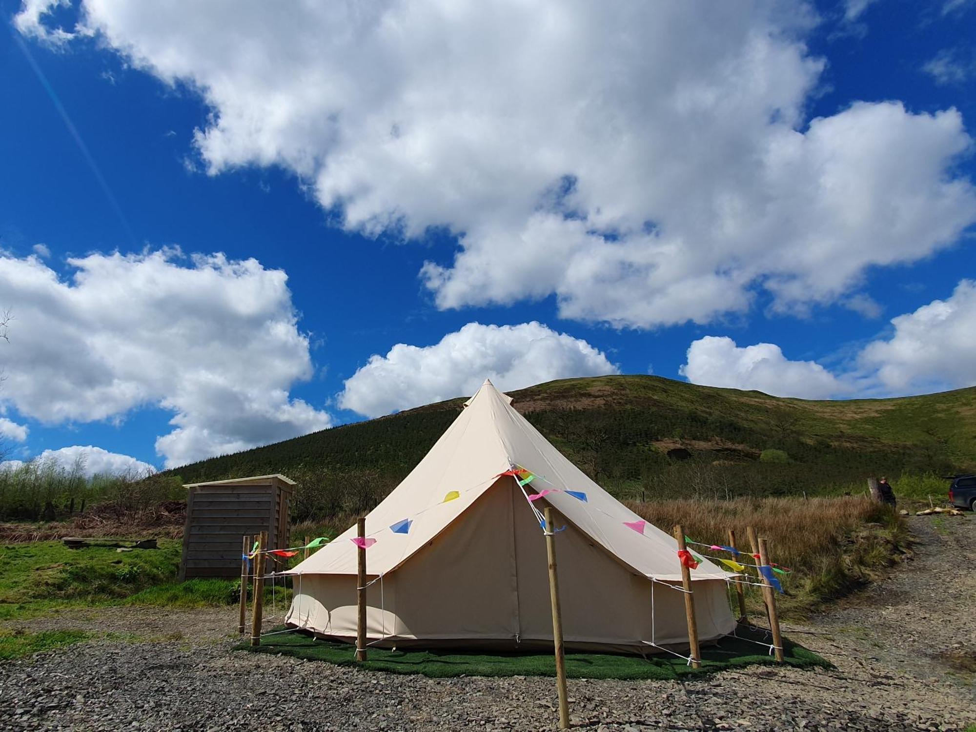Hotel Calon Y Goedwig Glamping Llandovery Zewnętrze zdjęcie